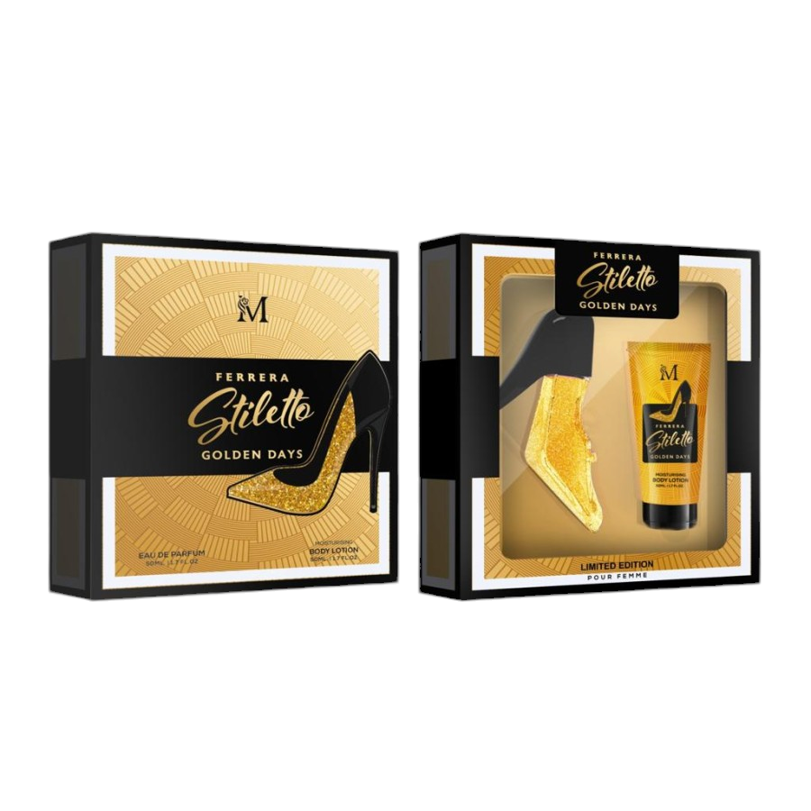 FERRERA STILETTO GOLDEN DAYS COFFRET PARFUM