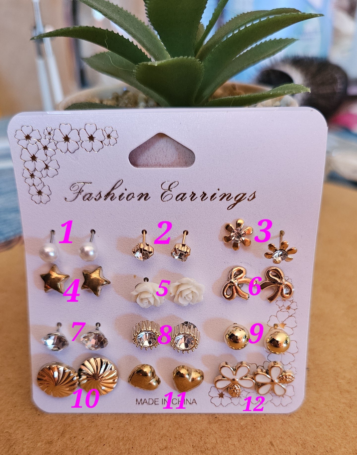 Boucles d'oreilles
