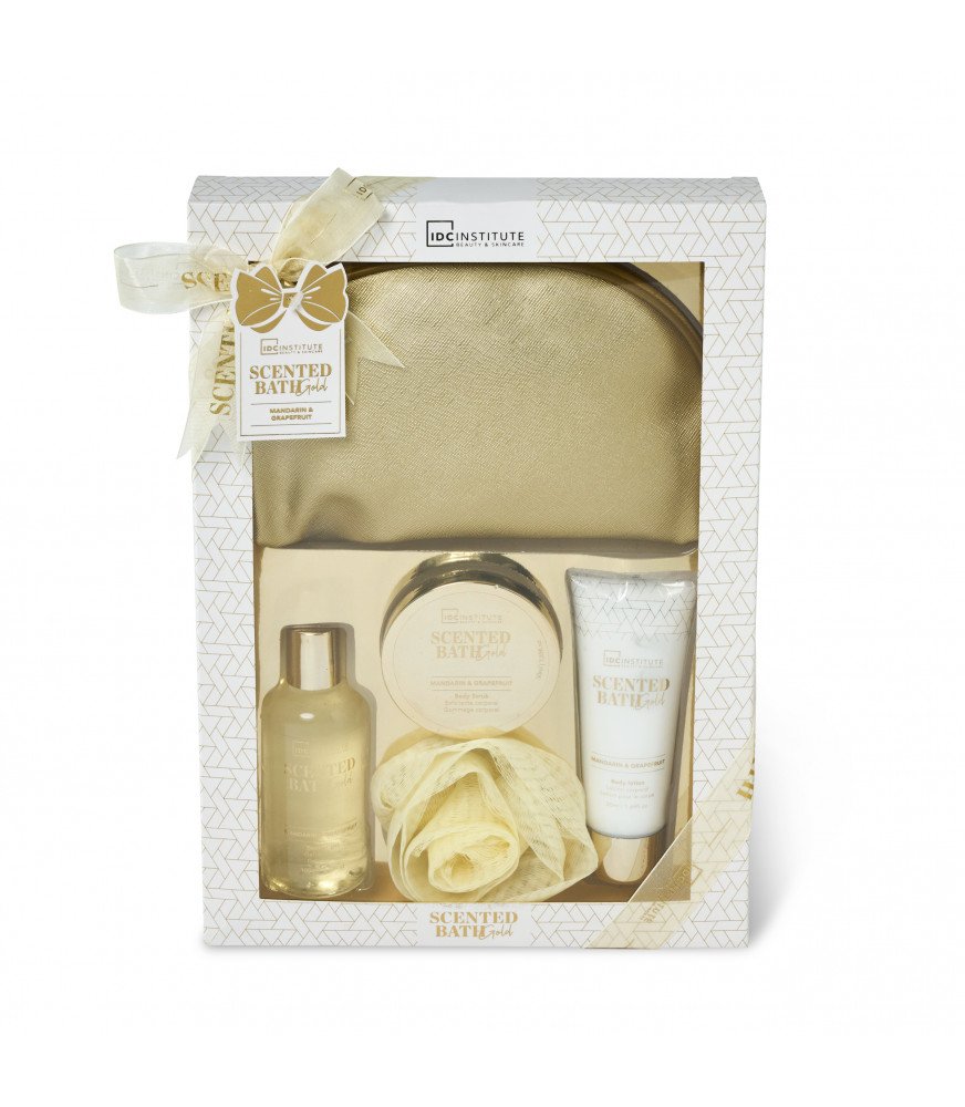 COFFRET IDC INSTITUTE SCENTED BATH GOLD