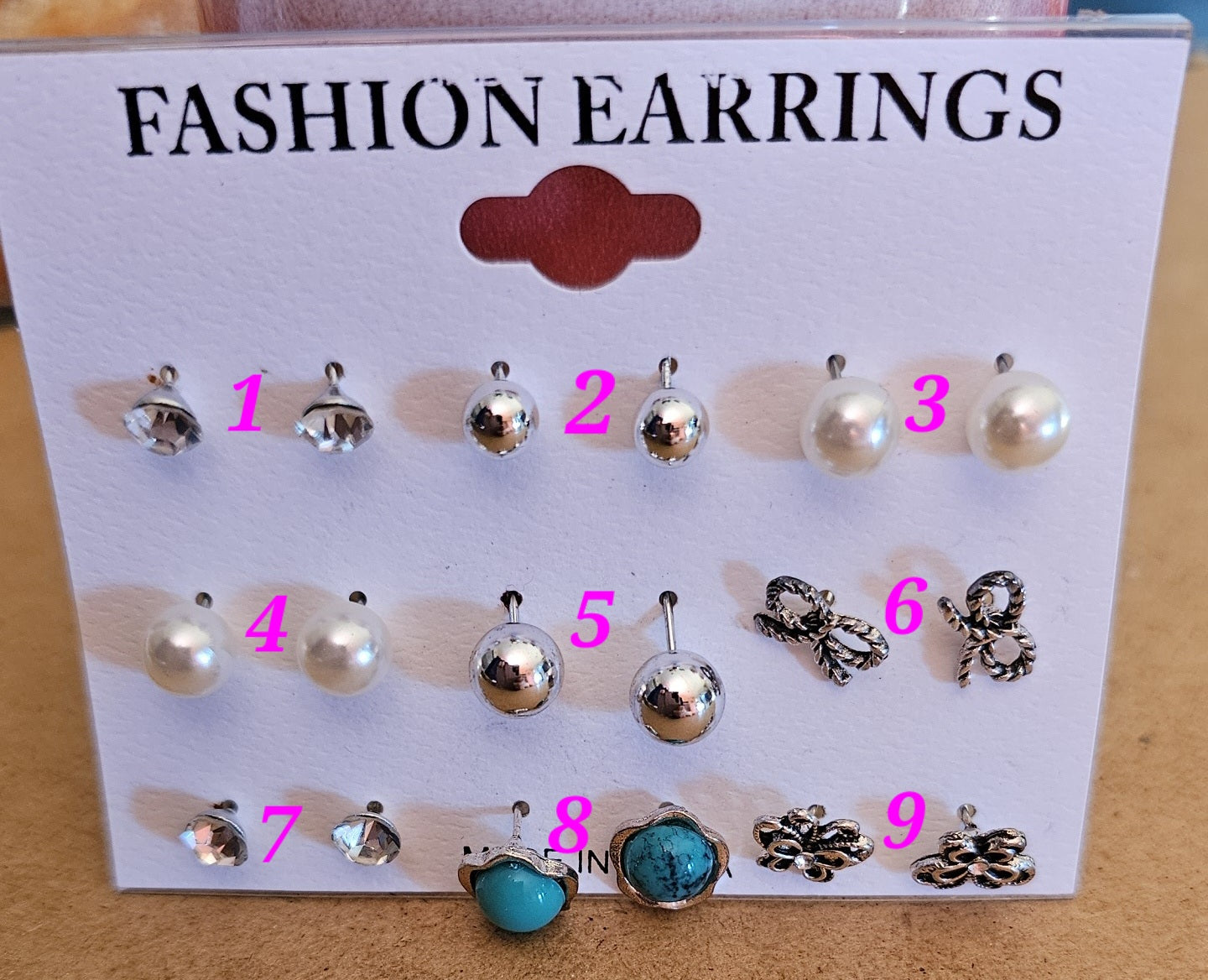 Boucles d'oreilles